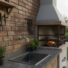 🧺 Torneira Multiuso de Parede Curta C-31 com 1/4 de Volta |